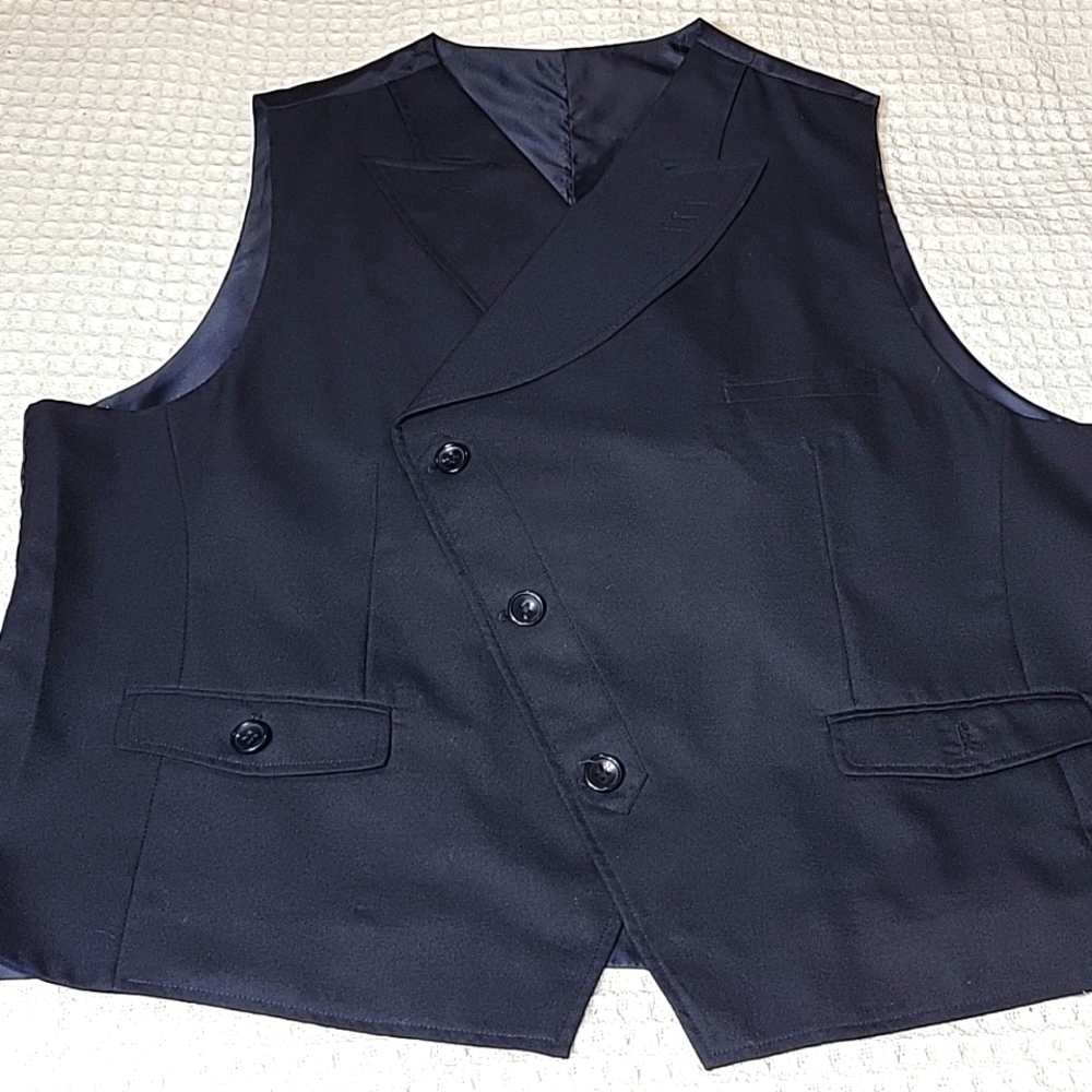 Super 150s Merino Wool Vest - image 1
